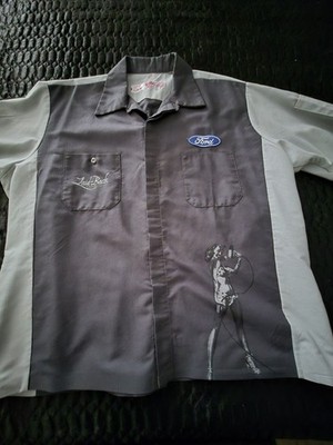 FORD MUSTANG 2+2, LAID-BACK GARAGE, BUTTON DOWN SHIRT, SIZE XL