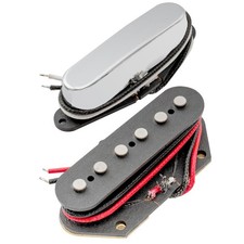 Juego de 5 pastillas de puente de cuello estándar Artec Alnico para guitarra eléctrica estilo tele