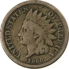 1860 Indian Head Cent G Good Penny 1c Coin SKU:CP1304