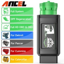 Diesel Truck Scanner Heavy Duty Truck Diagnostic Tool All System Scan Dpf Regen