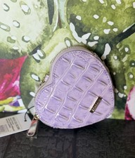 Brahmin Heart Pouch Lavender Melbourne Wallet...