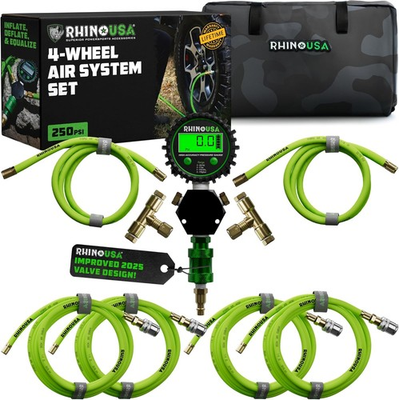 #ad Rhino USA 4 Tire Inflation Deflation System Fits up to 155quot; Wheelbase Ultra $269.82
