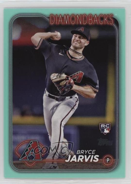2024 Topps Series 2 Aqua Bryce Jarvis #363 0y59