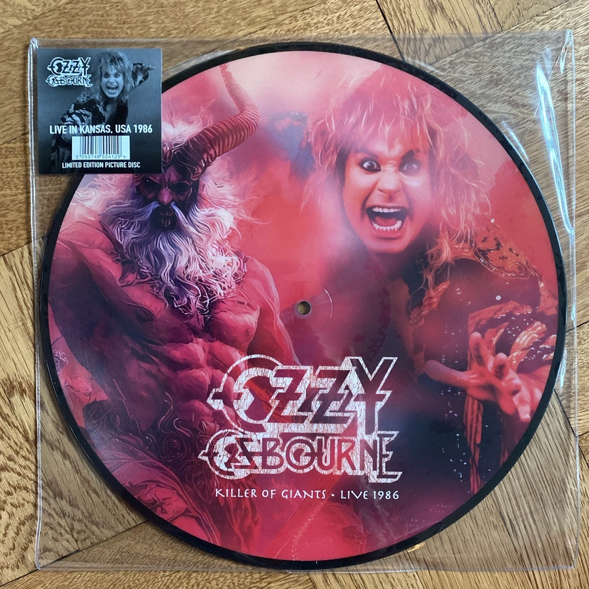 D9-156＜LP/ピクチャー盤/美盤＞オジー・オズボーン Ozzy Osbourne