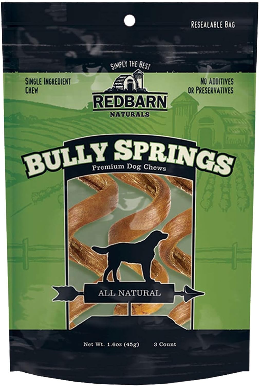 Redbarn Pet Products Bully Springs for Dogs, 3-Count, Pack of 15