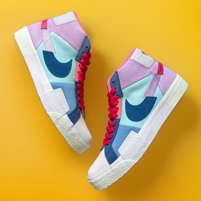 Nike Blazer Mid Mosaic Sneaker DA8854-500 Men s 9.5