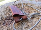 GEC#13 Clerk custom neck carry sheath very nice made in USA — photo 4