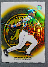 2002 Topps Pristine EDGARDO ALFONZO Gold Refractor /70 Mets