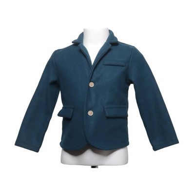Shein, Jacke, Mädchen, Größe: 104, Blau, Polyester, Fischgräte #DJC