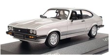 Minichamps 1/43 Scale Diecast 400 082220 - 1979 Ford Capri III - Silver