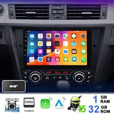 DAB F�r BMW 3ER E90 E91 Android 15 9'''' Autoradio GPS NAVI WIFI Carplay 1+32G CAM