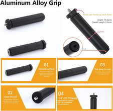 Wireless Lavalier Microphone Tripod Stand Mic Handle Grip Compatible RODE Go/Dji