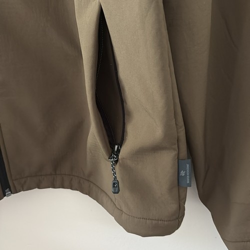 Free Country Men's Lanier Super Softshell Jacket Water Resistant Brown Size M - Picture 5 of 16