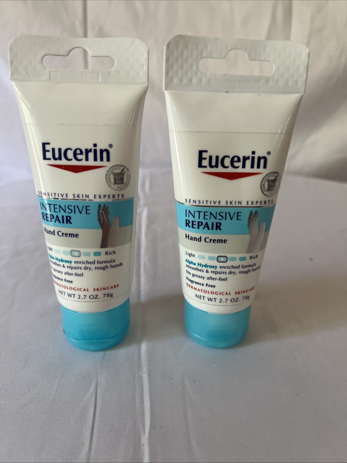 Eucerin Intensive Repair Fragrance-Free Lotion 2.7 Oz for Sensitive Skin