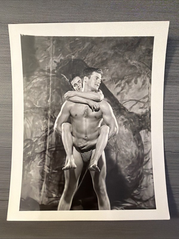Vintage | Original Print | AMG | Bob Mizer | 4X5 | Photo | Gay Posing Strap Era