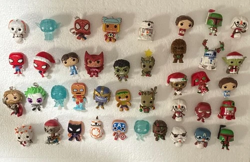 LOT OF 40 Funko Pop Minis Mini Vinyls  Loose Assorted Marvel, Star Wars, Etc….