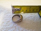 SILVER SOLID BAND RING SIZE 9 METAL RING — photo 3