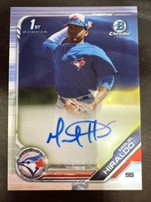 2019 Bowman Chrome #CPA-MH Miguel Hiraldo Prospects Autographs Auto