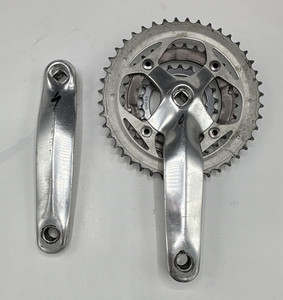 Specialized by Sugino 9spd 44-32-22t Square Taper Crankset Silver w bb