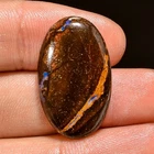 16X27X4mm 21.05CT 100% Natural Boulder Opal Cabochon Boulder Oval Gemstone BC-65