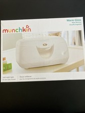 MUNCHKIN Warm Glow Wipe Warmer Soft Night Light New In Box 3 