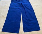 Flying Tomato Blue Strappy  Wide Leg Jumpsuit With Pockets And Tie Belt Size S — photo 5