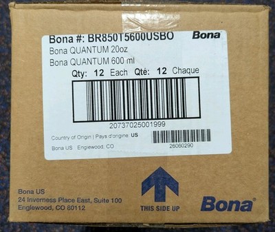 Bona Quantum Wood Floor Adhesive 20 oz Sausage Tubes Case of 12 R850T BR850T