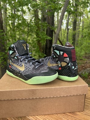 Nike Kobe 9 Elite Gs Maestro Nola Gumbo Glow Youth Shoes Size 5.5Y 636602-002