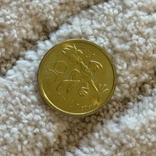 WDW Walt Disney World 50th Anniversary Commemorative GoldMedallion Coins Hei Hei