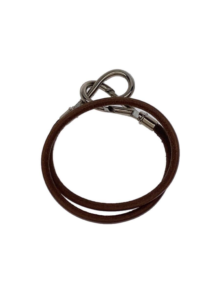 Hermes Brown Leather Bracelet for Women 1217