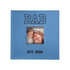 Dad Est. 2026 Photo Album 200 4x6 New Dad Father's Day Gift