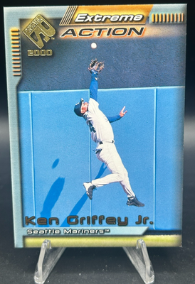 #ad 2000 Pacific Premium Stock Ken Griffey Jr. Extreme Action #18 Seattle Mariners $9.99