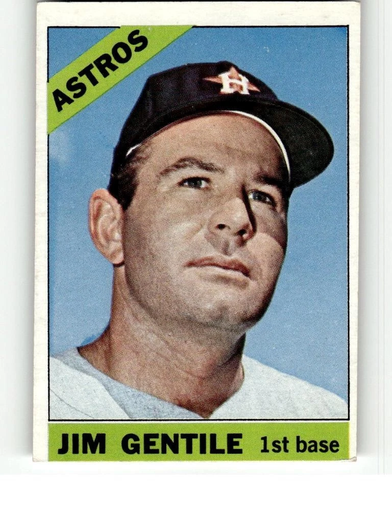 JIM GENTILE 1966 Topps #45 B1003AR4S105P96 FREE SHIPPING