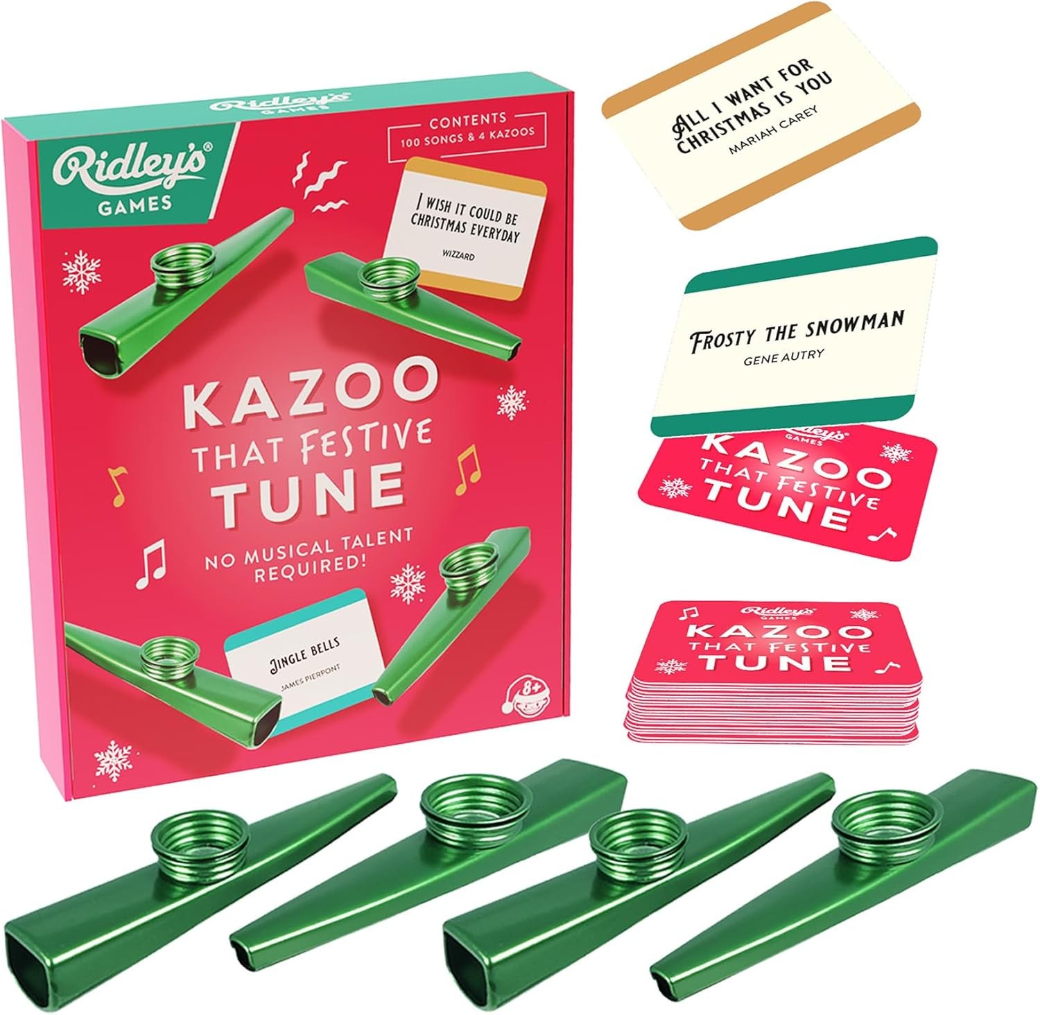 Ridley's Kazoo That Festive Tune | Holiday Game for The Family | No Musical Tal