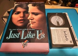 JUST LIKE US BETAMAX TAPE MOVIE (1983) BIG BOX, JENNIFER JASON LEIGH BETA