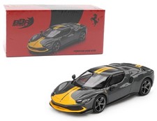 BBR Models 1:64 Ferrari 296 GTB Assetto Fiorano Grigio Scuro Grey BBRFER64007
