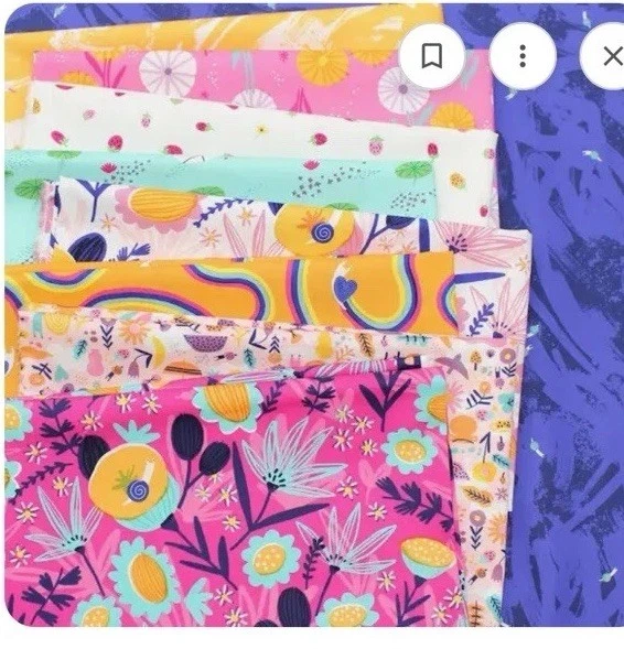 NIP Escargot For It For Robert Kaufman Half Yard Bundle (16) FQS-09572 - Image 2 of 4