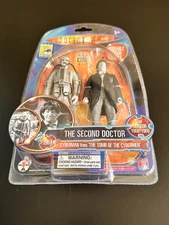 Black&White DOCTOR WHO 2009 SDCC Tomb of Cybermen Second Dr Cyberman Figures NEW