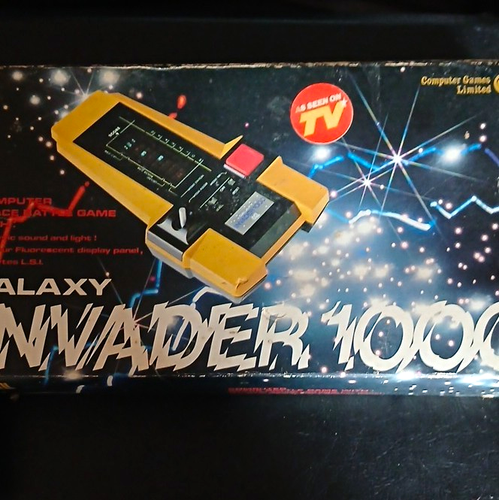 Computer Games Limited (CGL) Galaxy Invader 1000 Handheld Electronic ...