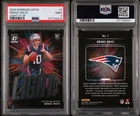 2024 DONRUSS OPTIC LIGHT IT UP DRAKE MAYE RC # 7 PSA 9 MINT PATRIOTS