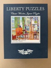 Liberty Puzzles Classic Wooden Jigsaw Puzzle - Frida Kahlos Studio
