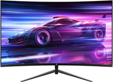 Z-Edge 27 Inch Curved Gaming Monitor, FHD 1080P 200Hz 165Hz 144Hz Curved 1500R P