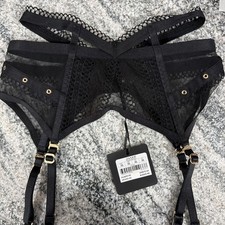 Honey Birdette Janet Waspie Suspender XS NWT