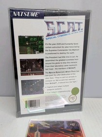 NEW sealed S.C.A.T. Nintendo NES SCAT Limited Run Games GREEN CART Contra LRG B4