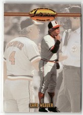 1993 TED WILLIAMS #85 EARL WEAVER BALTIMORE ORIOLES