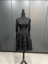 Alexander McQueen Dress in Black Size M silk