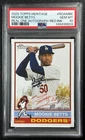 MOOKIE BETTS PSA 10 2025 TOPPS HERITAGE #ROA-MBE REAL ONE RED INK AUTO 68/76