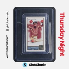 2011 TOPPS ALLEN & GINTER #262 MANNY PACQUIAO MINI