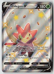 Eldegoss V SWSH084 Sword & Shield Promo Full Art Shiny Holo