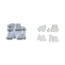Christmas Silicone Mold Christmas Ornament Resin Mold for DIY Home Decors